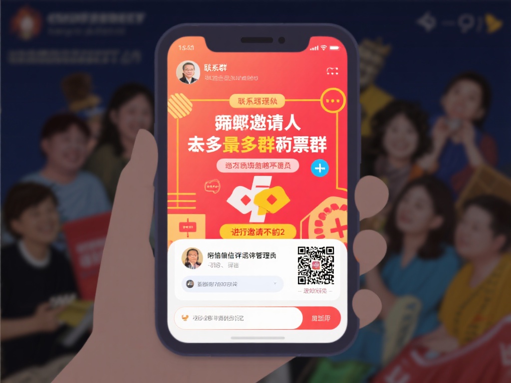 联系群管理员或邀请人
大多数彩票群需要通过邀请才