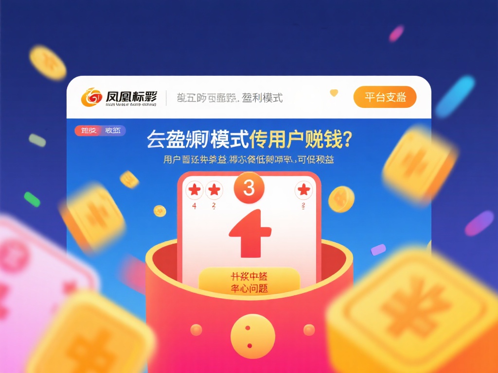 此外，凤凰彩票的盈利模式也值得关注。平台通常通过抽