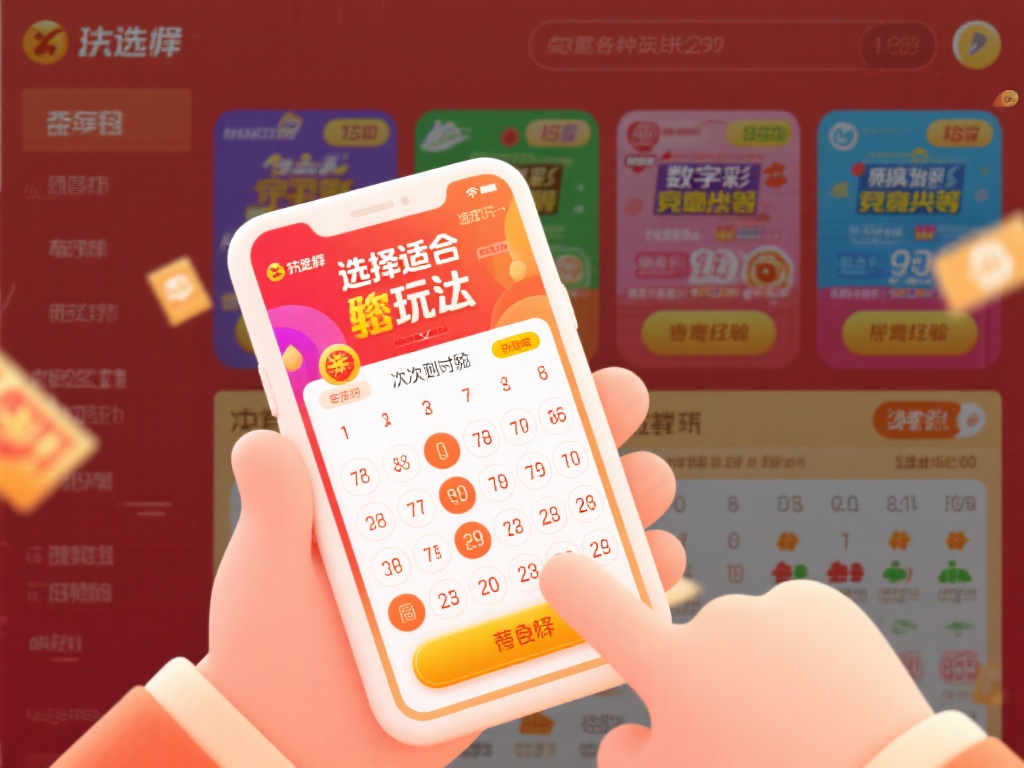 选择适合的玩法：平台提供多种彩票类型，如数字彩、竞